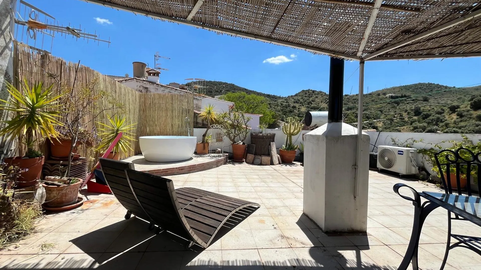 Ferienhaus La Bermeja, Alojamiento Completo, Terraza Con Banera Y Vistas Panoramicas Casabermeja